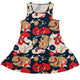 Modern Koi Dress Geek Nerd Anime Design by Claire Murphy lx - C