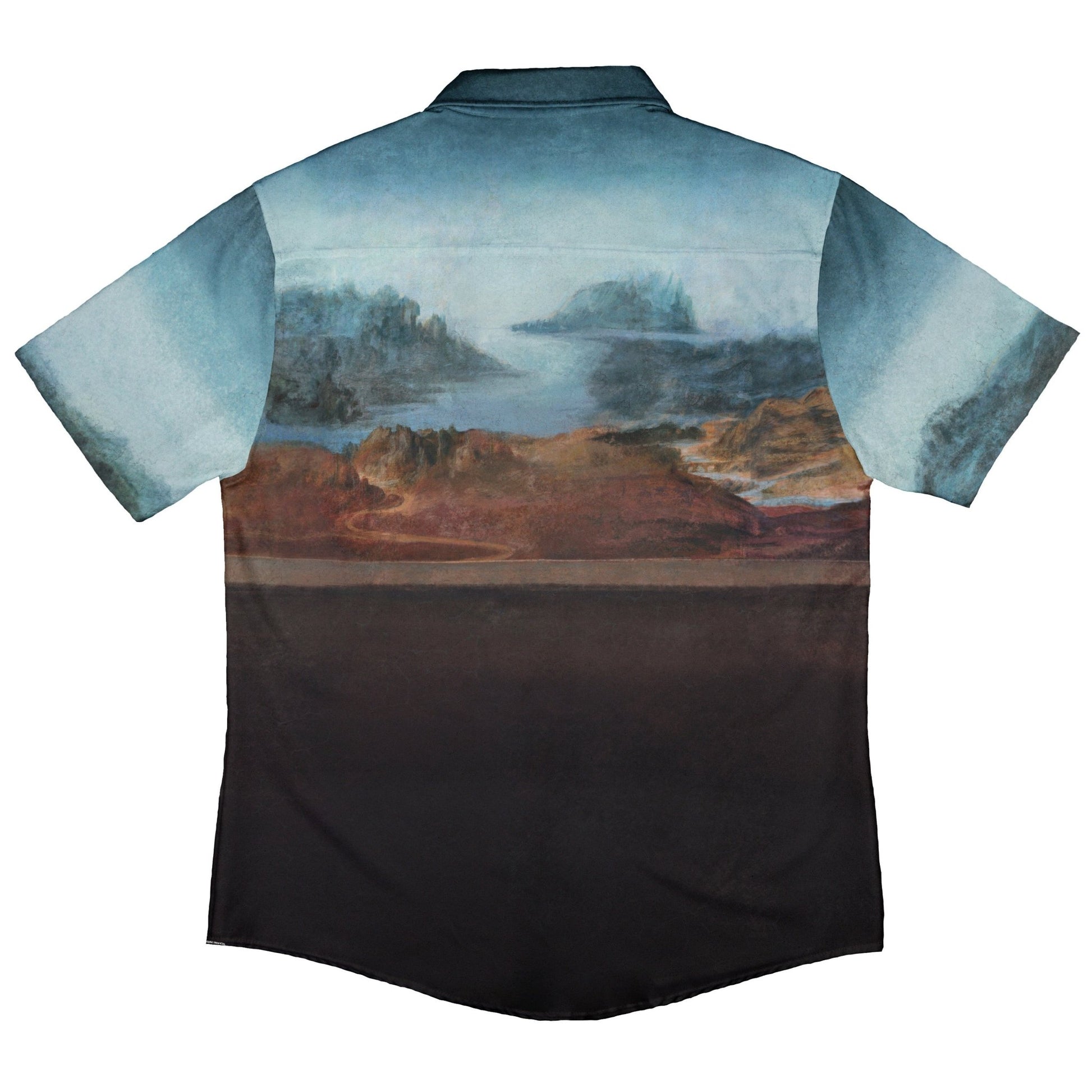 Mona Lisa Warlock Button Up Shirt Geek Nerd 0925 adult sizing All Adult Button Up Shirts