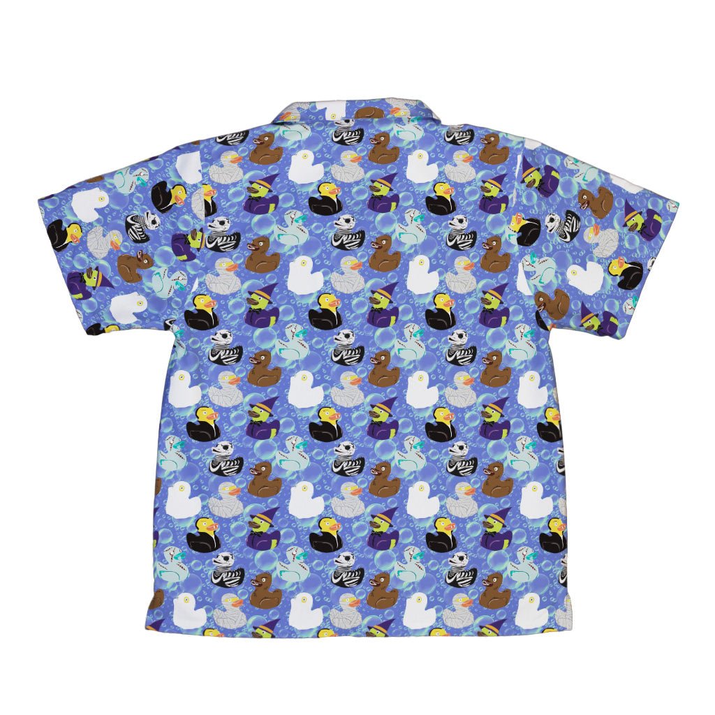 Monster Rubber Duckies Youth Hawaiian Shirt Geek Nerd halloween q4
