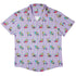 Moodicorn Rainbow Stripes Button Up Shirt - adult sizing - Design By Brigid Ashwood - Fantasy Prints