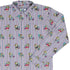 Moodicorn Rainbow Stripes Long Sleeve Button Up Shirt Geek Nerd adult sizing Design By Brigid Ashwood Fantasy Prints
