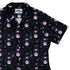 Moon Phase Garden Curvy Button Up Shirt womens top right