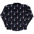 Moon Phase Garden Long Sleeve Button Up Shirt back