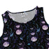 Moon Phase Garden Sleeveless Dress close front