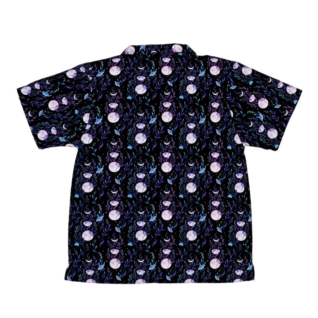 Moon Phase Garden Youth Hawaiian Shirt 2