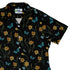 Moonlit Daffodil Garden Curvy Button Up Shirt womens top right
