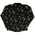 Moonlit Daffodil Garden Long Sleeve Button Up Shirt back