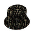 Moonlit Death Cap Bucket Hat Black Stitching