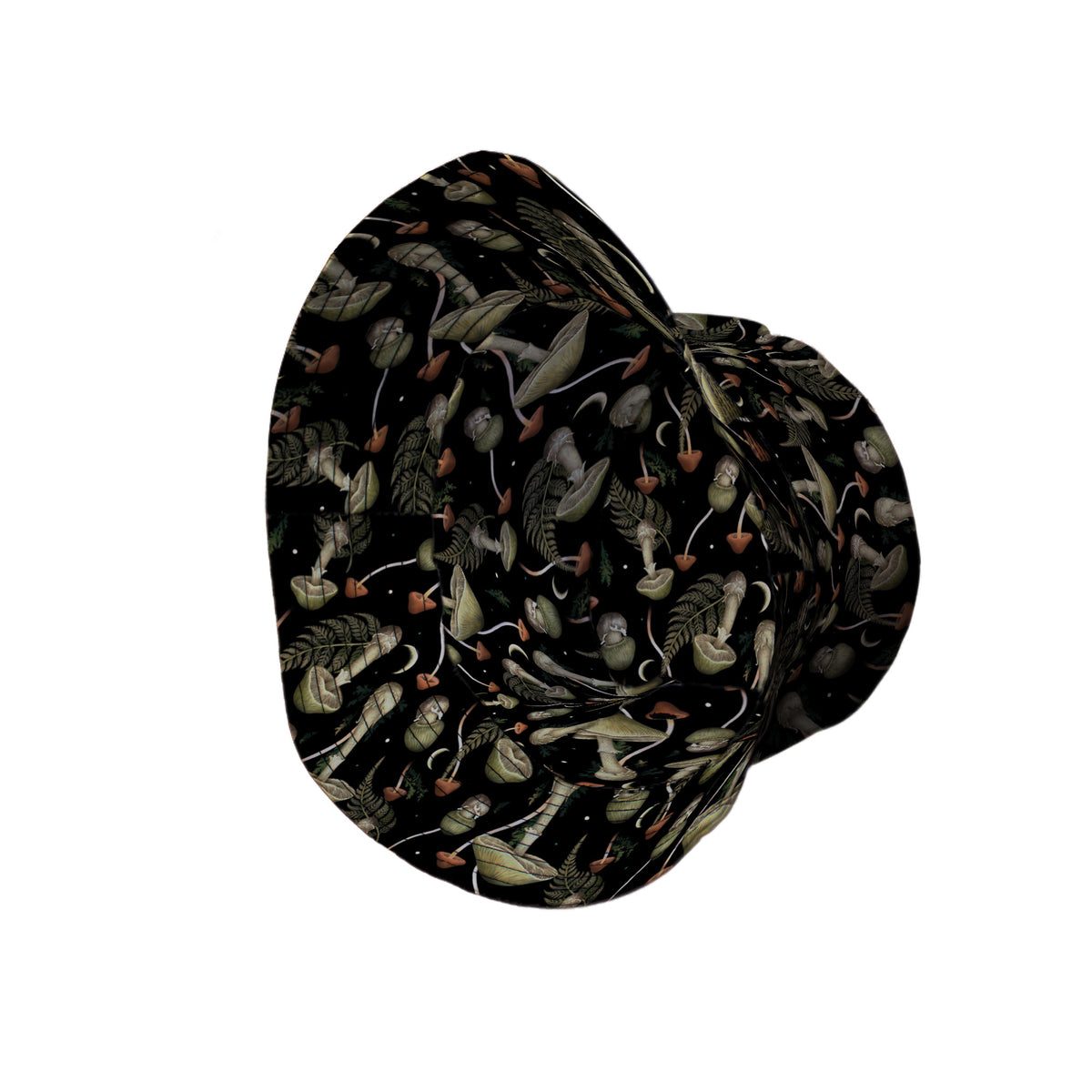 Moonlit Death Cap Bucket Hat Side View