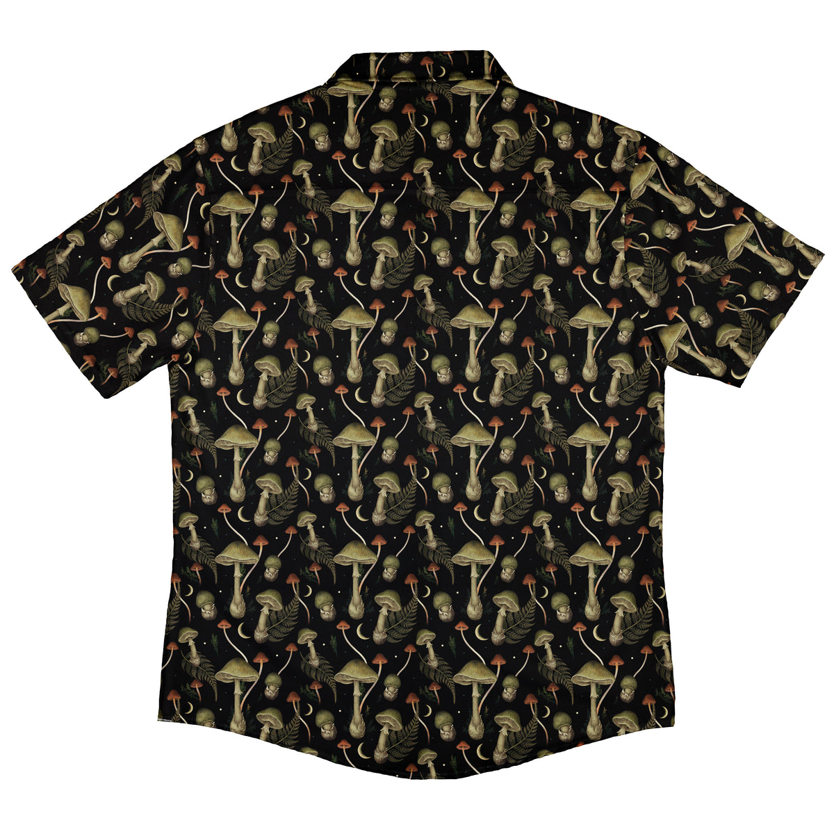 Moonlit Death Cap Button Up Shirt Back