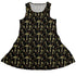 Moonlit Death Cap Sleeveless Dress front