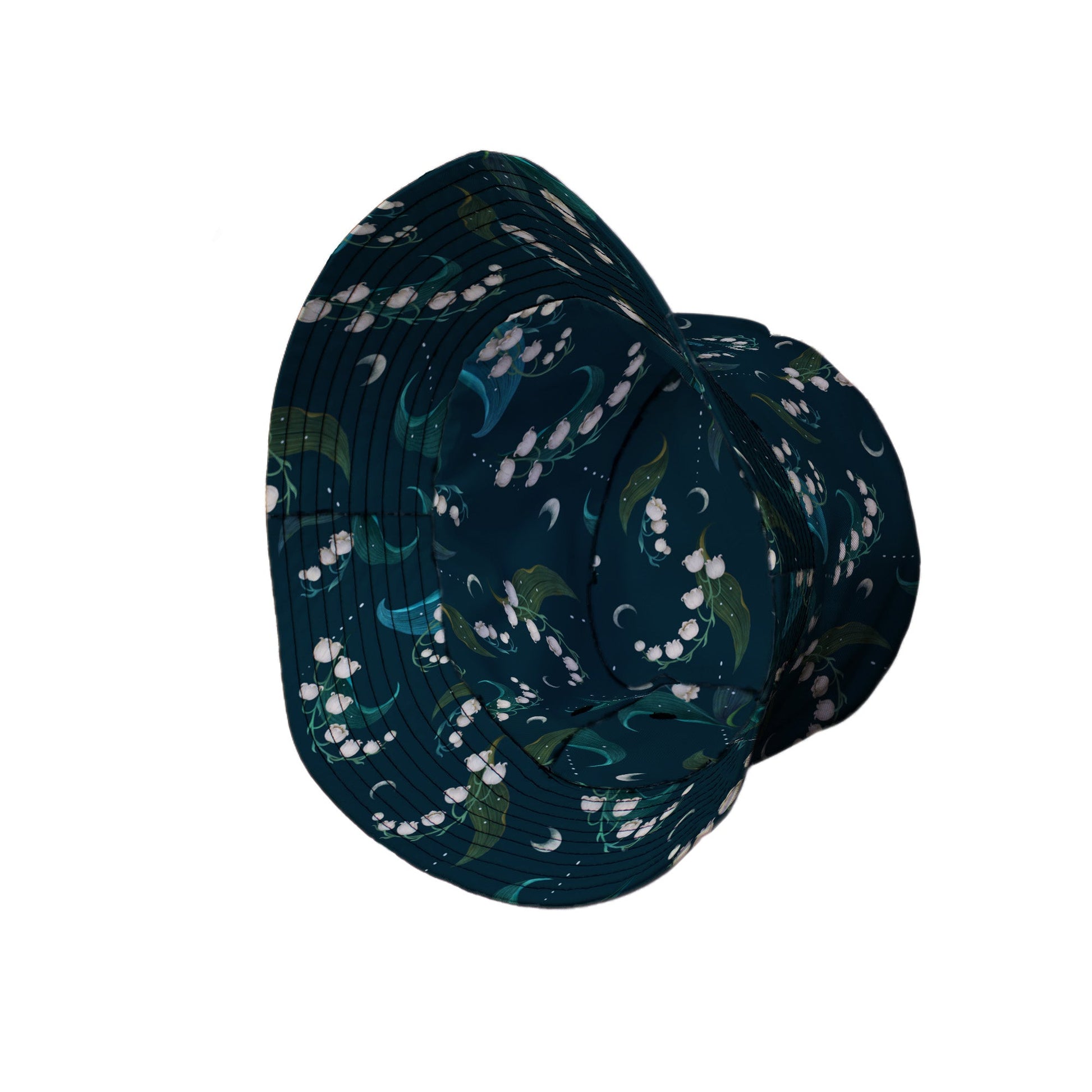 Moonlit Lily Bucket Hat Side View