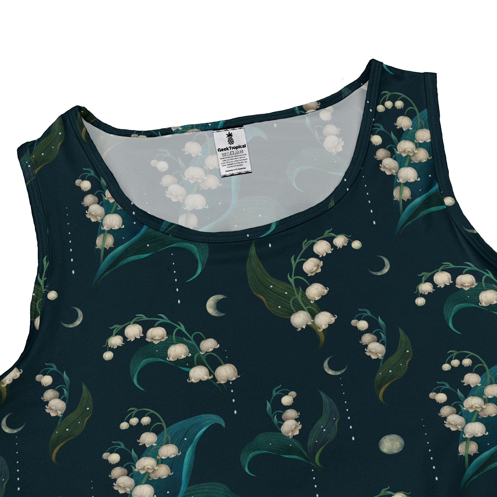 Moonlit Lily Sleeveless Dress 2