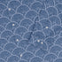 Moonlit Scallop Nouveau Blue Long Sleeve Button Up Shirt sleeve close