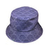 Moonlit Scallop Nouveau Lilac Bucket Hat Black Stitching
