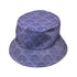 Moonlit Scallop Nouveau Lilac Bucket Hat Gray Stitching