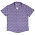 Moonlit Scallop Nouveau Lilac Button Up Shirt Hawaiian Front