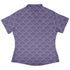 Moonlit Scallop Nouveau Lilac Curvy Button Up Shirt womens back