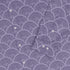 Moonlit Scallop Nouveau Lilac Long Sleeve Button Up Shirt sleeve close