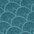 Moonlit Scallop Nouveau Teal Long Sleeve Button Up Shirt pocket