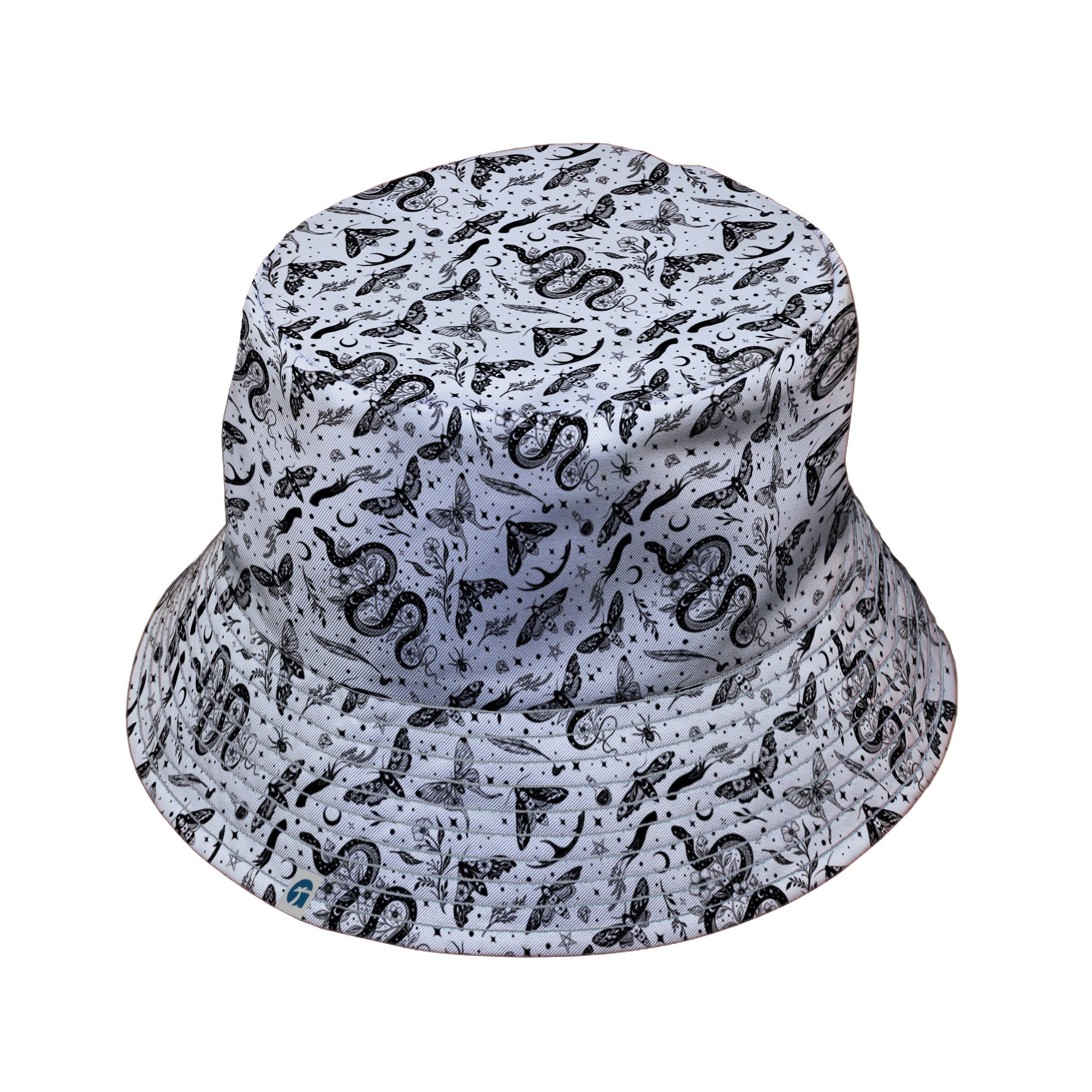 Moonlit Serpent Bucket Hat 2
