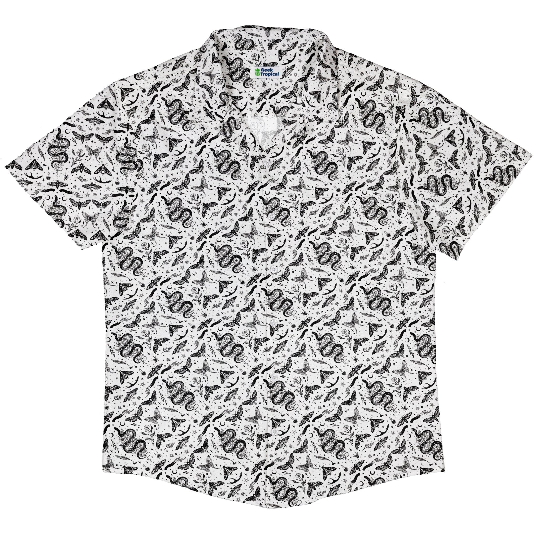 Moonlit Serpent Button Up Shirt 5