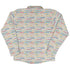 Morse Code Pastel Long Sleeve Button Up Shirt back
