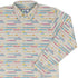 Morse Code Pastel Long Sleeve Button Up Shirt cover
