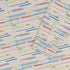 Morse Code Pastel Long Sleeve Button Up Shirt sleeve close