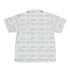 Morse Code Pastel Youth Hawaiian Shirt Back