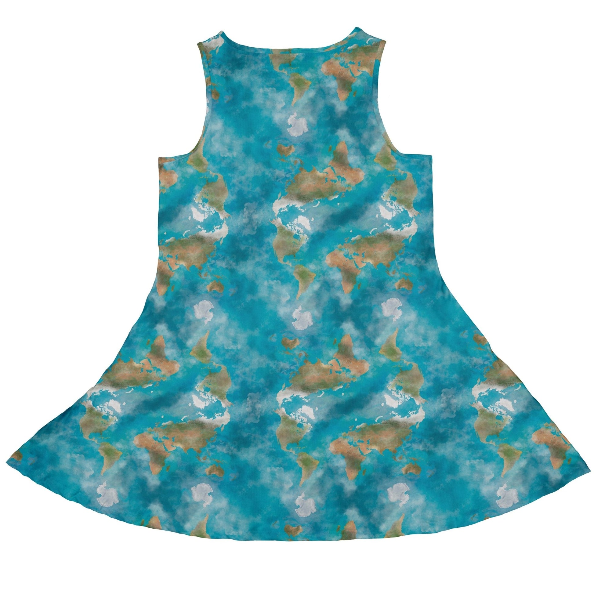 Mother Earth Dress Geek Nerd Designs by Nathan lx - C outer space & astronaut print
