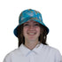 Mother Earth Bucket Hat - Designs by Nathan - lx - B - outer space & astronaut print