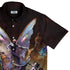 Mothman Button Up Shirt - adult sizing - Design by Frank Frazetta - Fantasy Prints