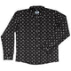 Mouse Pointers Cursor Long Sleeve Button Up Shirt Geek Nerd adult sizing computer print Design by Heather Davenport