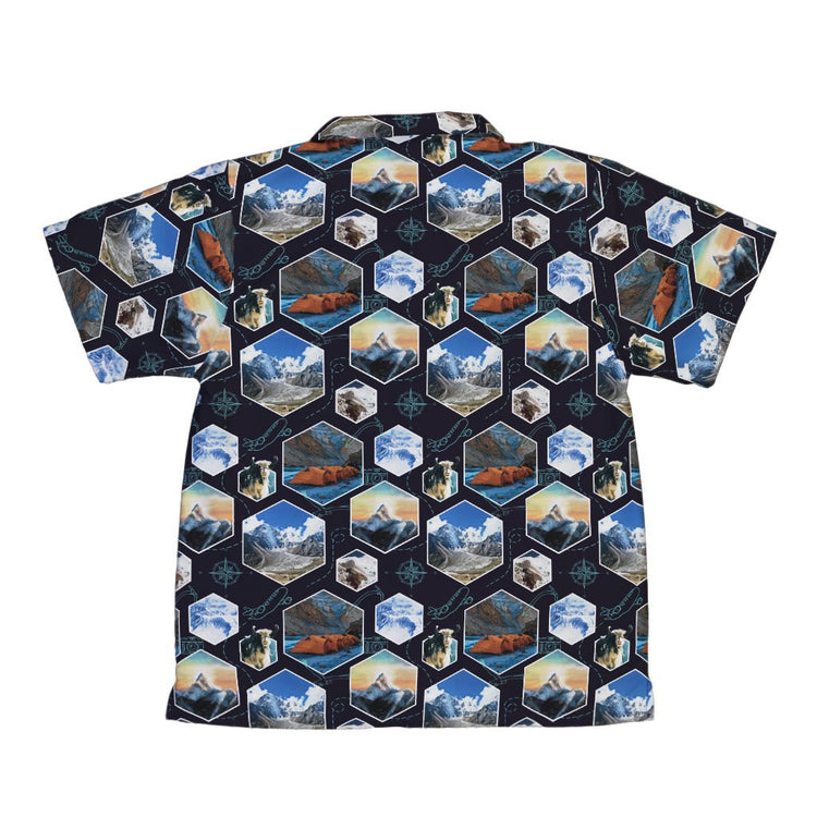 Mt Everest Wonder Youth Hawaiian Shirt Geek Nerd 0925 Designs by Nathan FLOW DESC WRITING