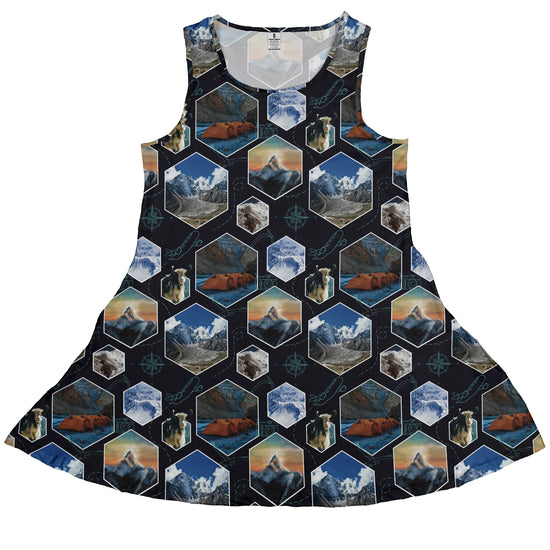 Mt Everest Wonder Dress Geek Nerd 0925 Designs by Nathan FLOW DESC WRITING
