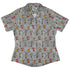 Munchkin Classes Curvy Button Up Shirt Geek Nerd women