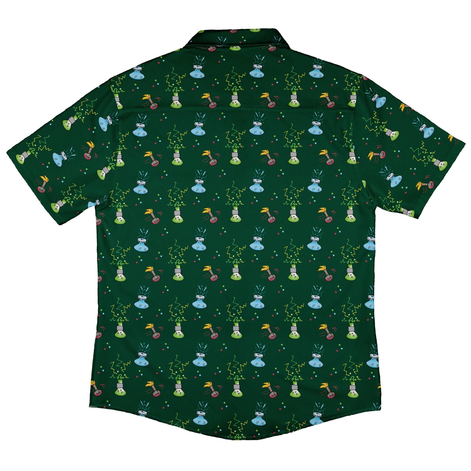 Munchkin Potions Button Up Shirt - board game print - Design by Heather Davenport - Munchkin print