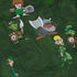 Munchkin Races Long Sleeve Button Up Shirt Geek Nerd board game print Designs by Nathan FLOW DESC WRITING