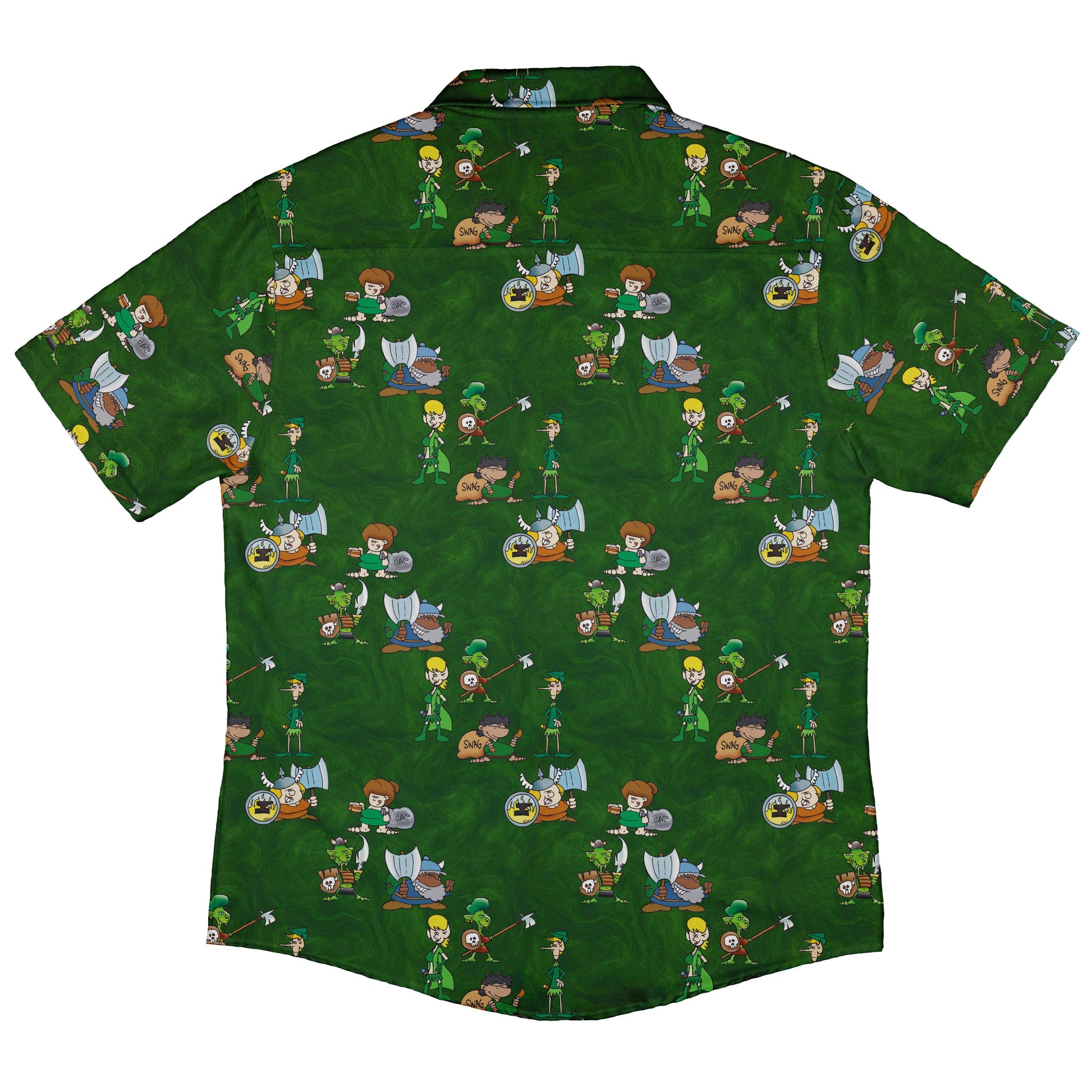Munchkin Races Button Up Shirt