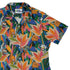 Munchkin Tropical Bird of Paradise Curvy Button Up Shirt Geek Nerd women