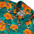 Munchkin Tropical Blossom Button Up Shirt - board game print - Design by Claire Murphy - Munchkin print