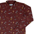 Munchkin Weapons Long Sleeve Button Up Shirt Geek Nerd board game print Designs by Nathan FLOW DESC WRITING