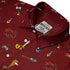 Munchkin Weapons Button Up Shirt - board game print - Designs by Nathan - Munchkin print