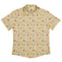 Mushroom Watercolor Button Up Shirt - adult sizing - Botany Print -
