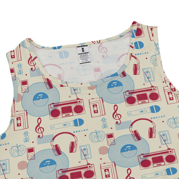 Music Paraphernalia Dress Geek Nerd 0925 Design by Tobe Fonseca FLOW DESC WRITING