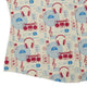 Music Paraphernalia Curvy Button Up Shirt Geek Nerd 0925 All Adult Button Up Shirts Design by Tobe Fonseca