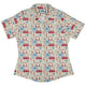 Music Paraphernalia Curvy Button Up Shirt Geek Nerd 0925 All Adult Button Up Shirts Design by Tobe Fonseca