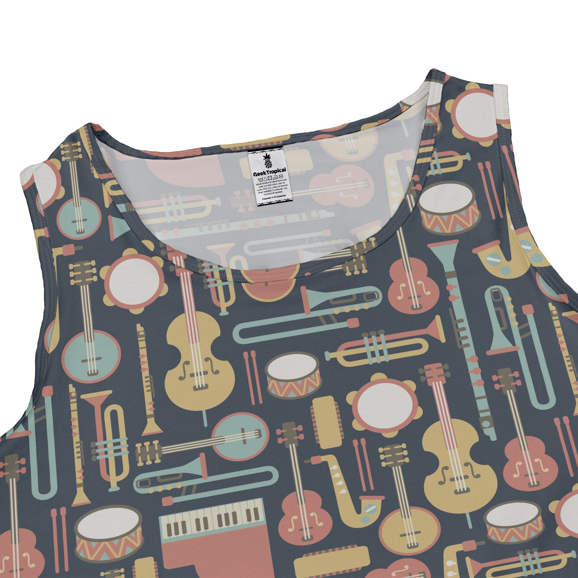 Musical Instruments Dress Geek Nerd lx - C music print