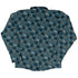 Mystic Cloud Cats Teal Long Sleeve Button Up Shirt back